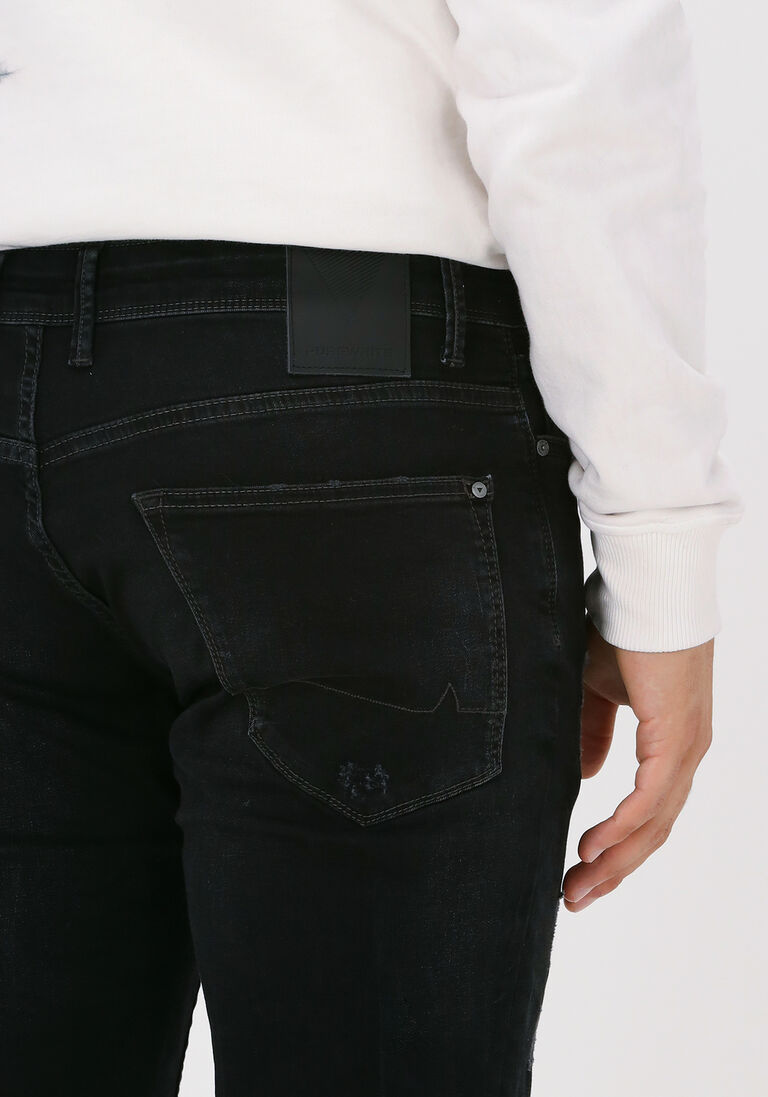 PUREWHITE zwarte purewhite skinny jeans the jone