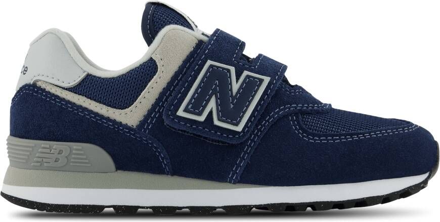 New Balance 574 Peuterschoenen Blauw Leer