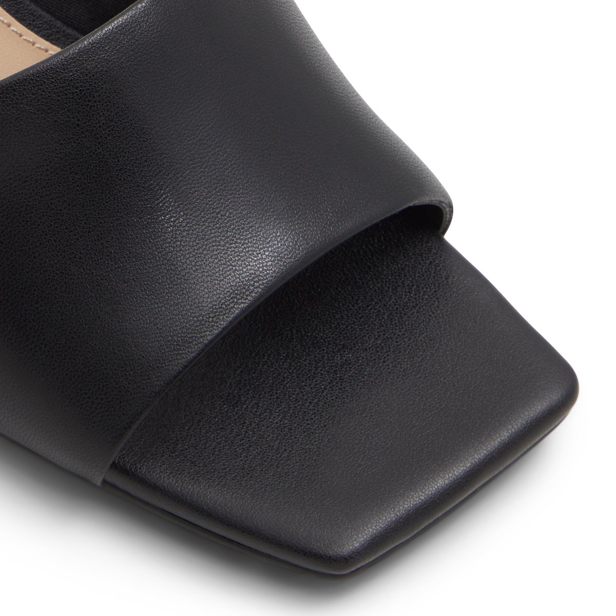 LUCA FERRI-Barg-Mules Sandales - Talon bloc - Noir