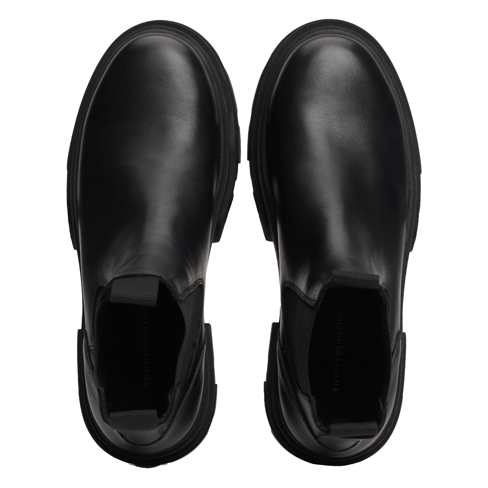 Bottines en cuir | Noir