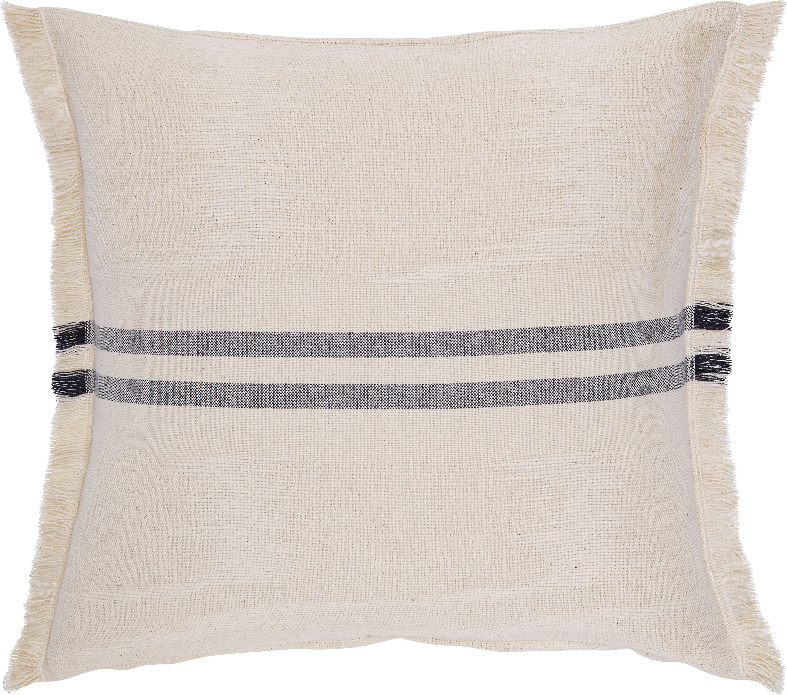 SE AMELIE Zierkissen 45x45cm - Weiss / B: 45.0 cm x H: 45.0 cm