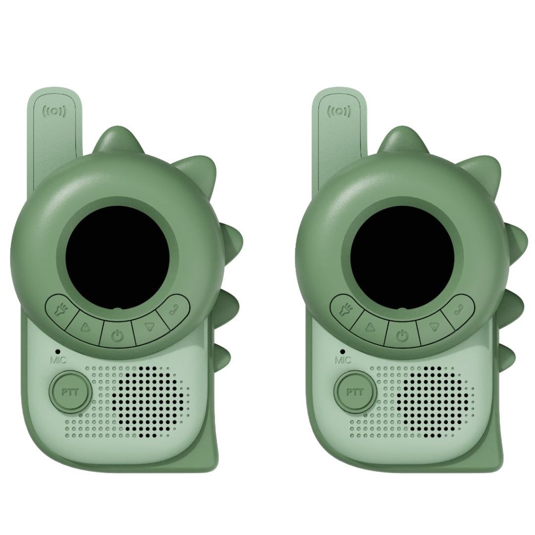 the zoofamily walkie talkie zoo - dino - groen - 2st