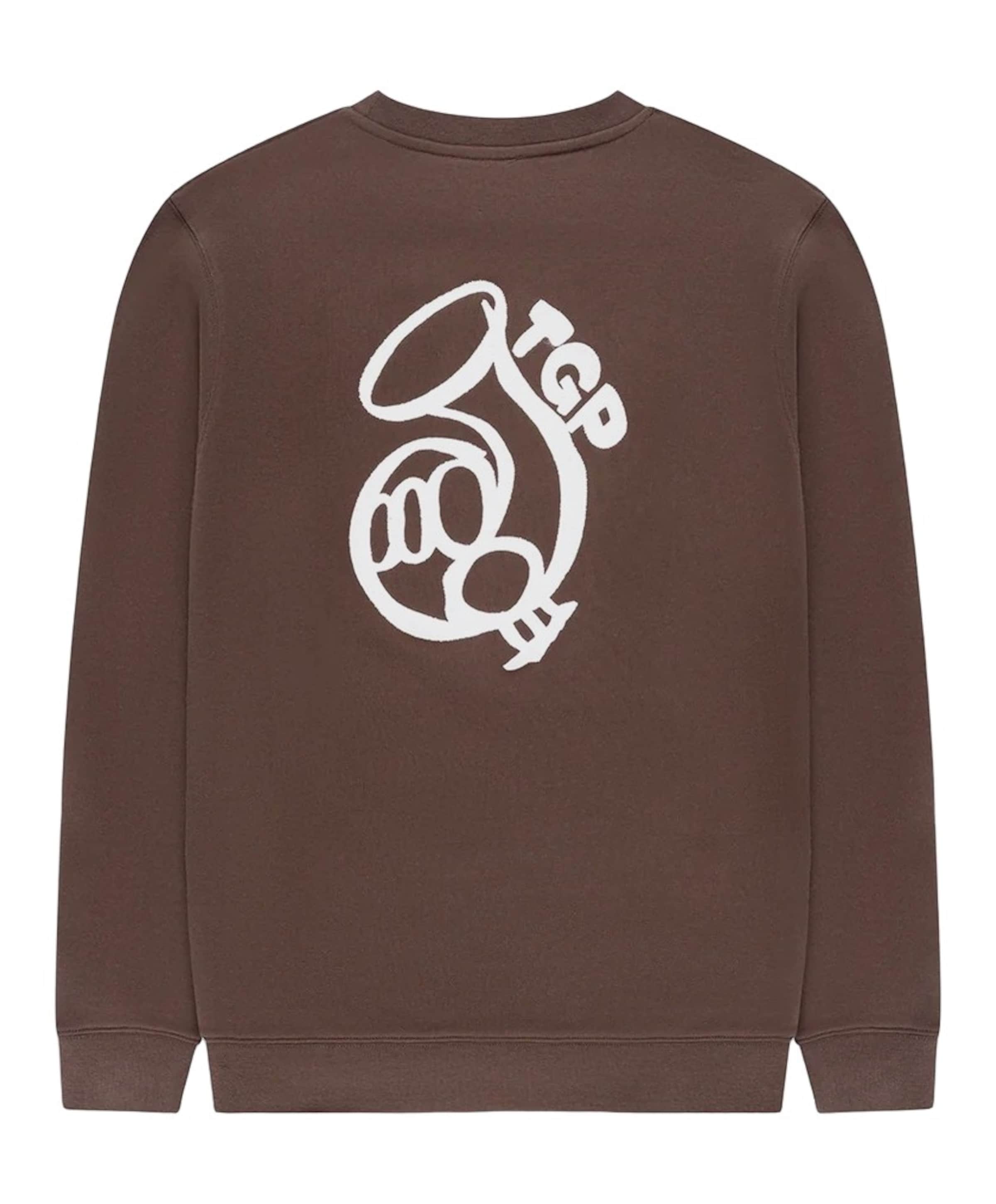 The GoodPeople Heren sweater bruin