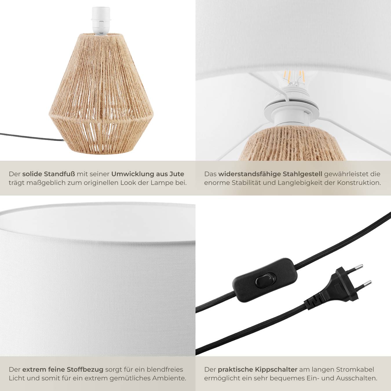 Tischleuchte Lignea Lux