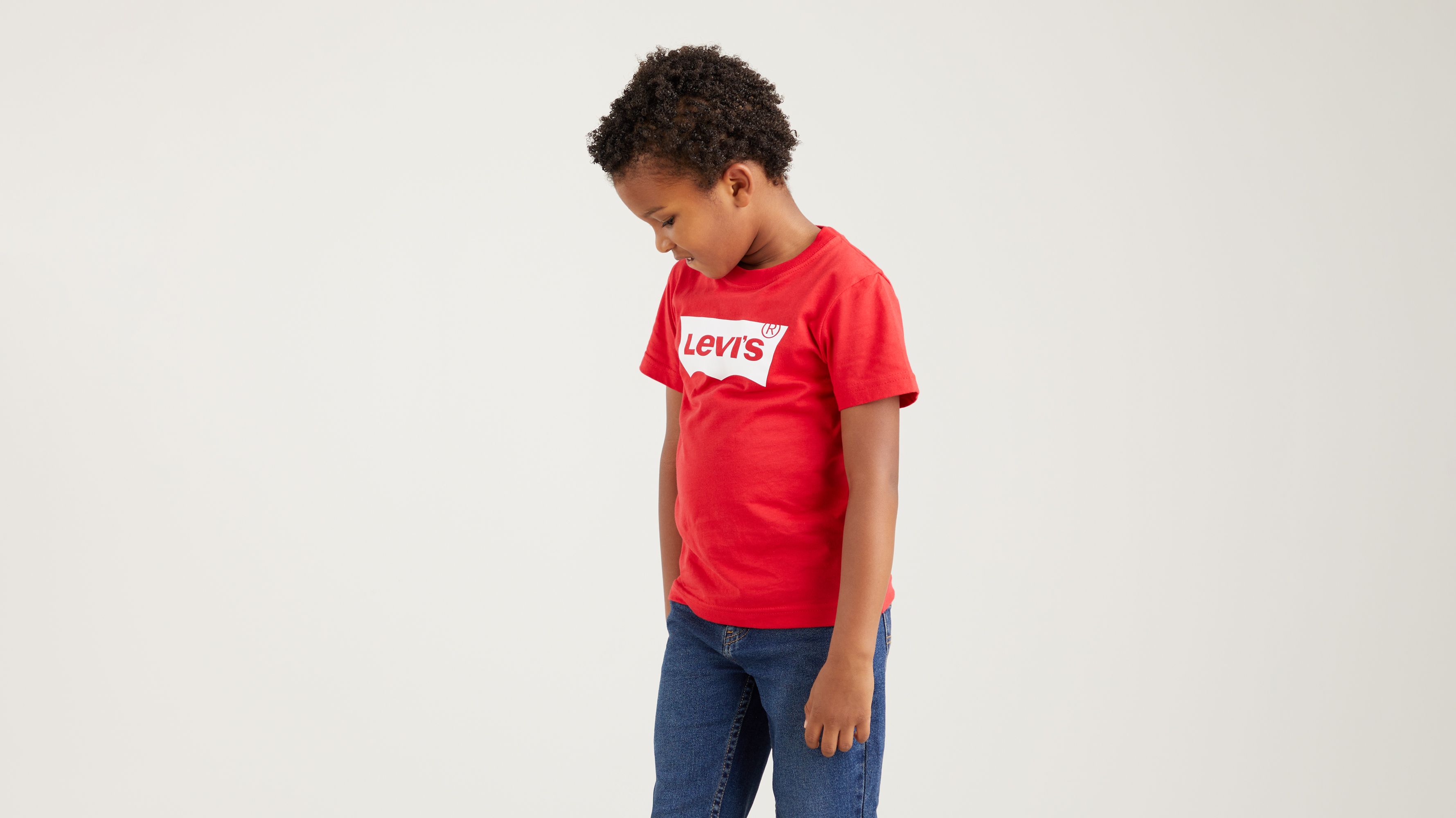 T-shirt Batwing pour enfant - Super Red - Rouge