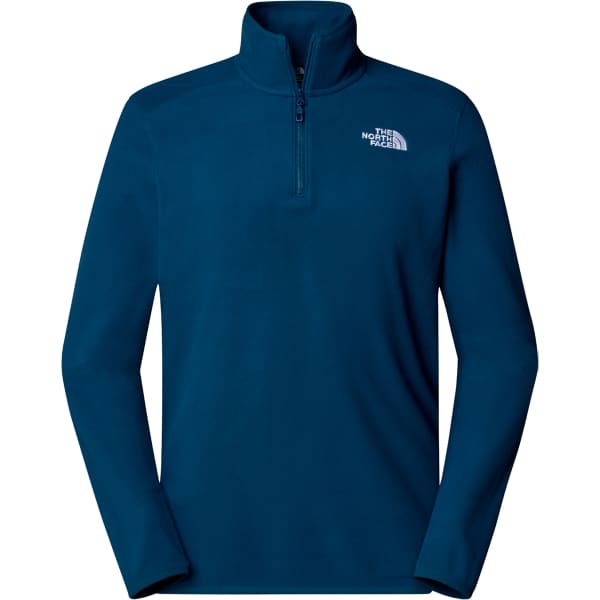 Sweat polaire THE NORTH FACE 100 GLACIER 1/4 ZIP EU MIDNIGHT PETROL