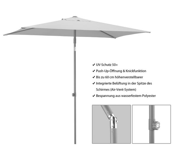 Schneider Sonnenschirm Sevilla, rechteckig,
