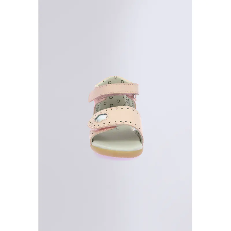Bigkratch-c Rose clair SANDALES Cuir Fille