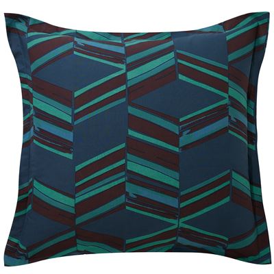 Linge de lit style chevrons - BECQUET CRÉATION