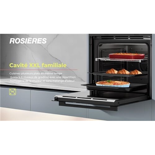 Four encastrable Rosieres RO6 T5G3YTB Noir