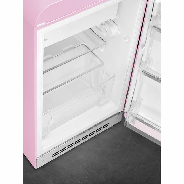 Smeg 50's Style køleskab med fryser FAB10RPK6 (lyserød)