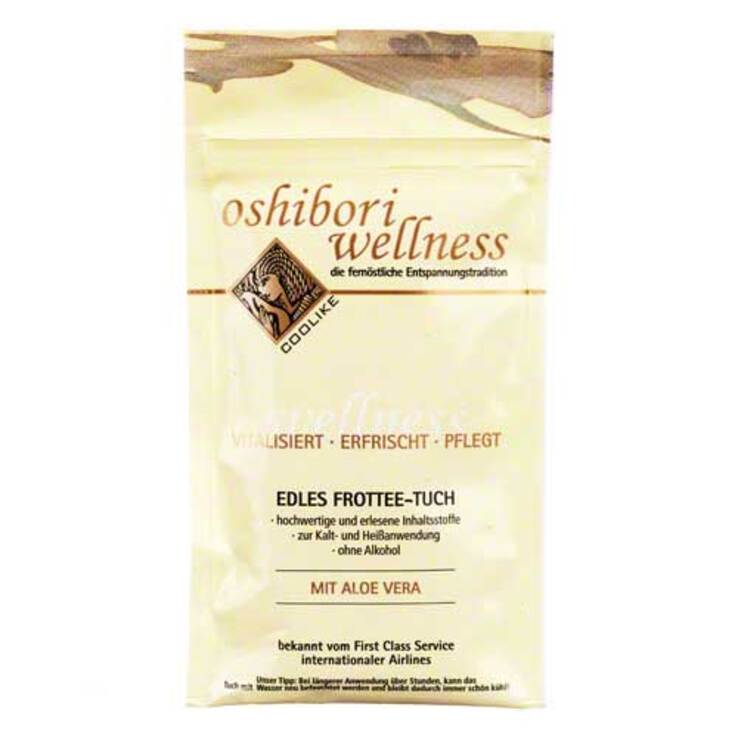 Oshibori Wellness Tuch die fernöstliche Entspannungstradition, 1 St