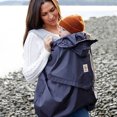 Ergobaby Regn- og Vindtrekk, Charcoal Black