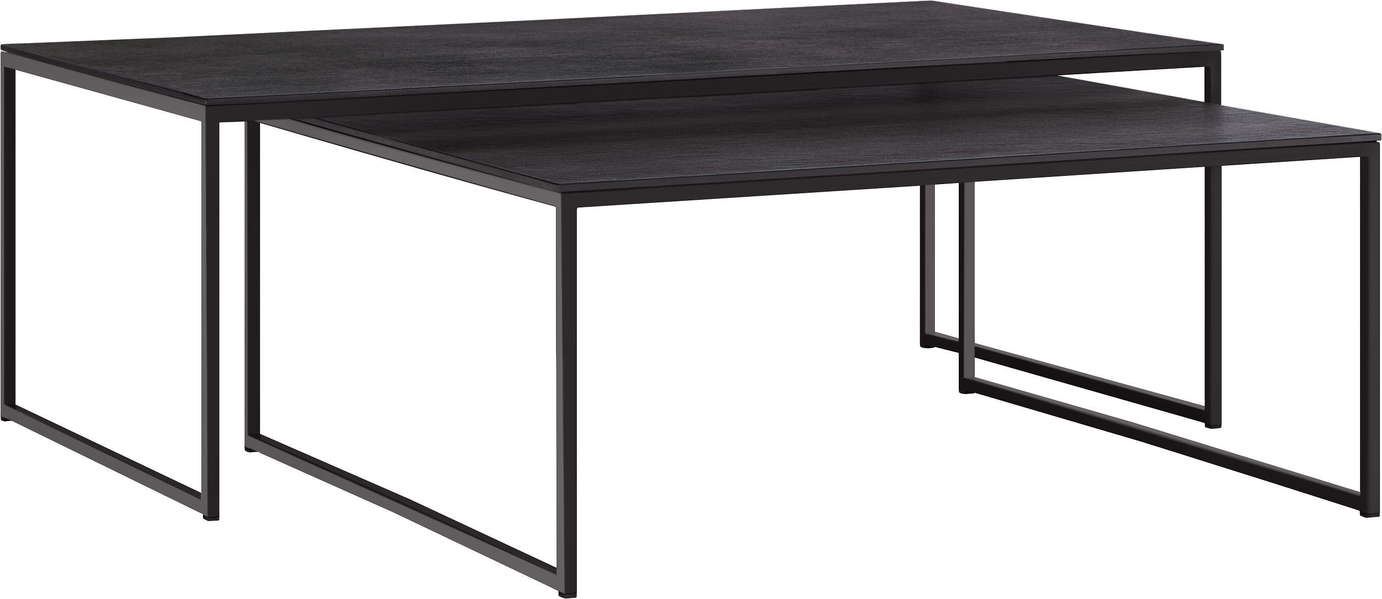 AVEA Salontisch - Sirius / schwarz / B: 120.0 cm x T: 70.0 cm x H: 43.8 cm