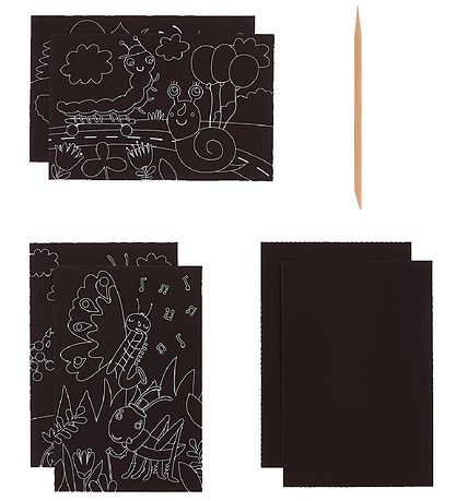 Ooly Scratch and Scribble Mini - Set - BIG Buddies