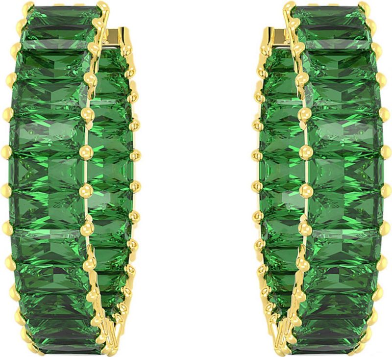 Swarovski - Matrix - Oorbellen - Goudkleurig - Metaal