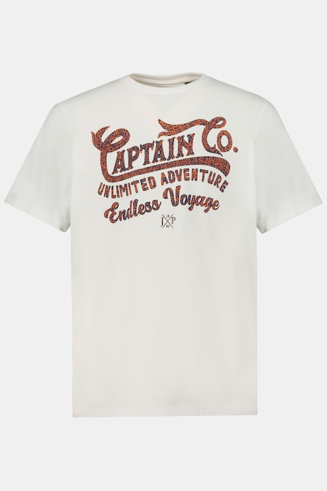 T-Shirt, 2er-Pack, Rundhals, Halbarm, Anker Print