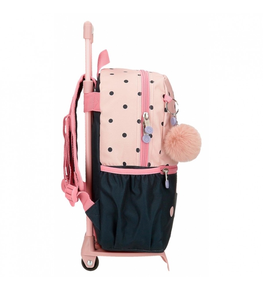 Mochila Enso Friends Together com Rodízios, Rosa
