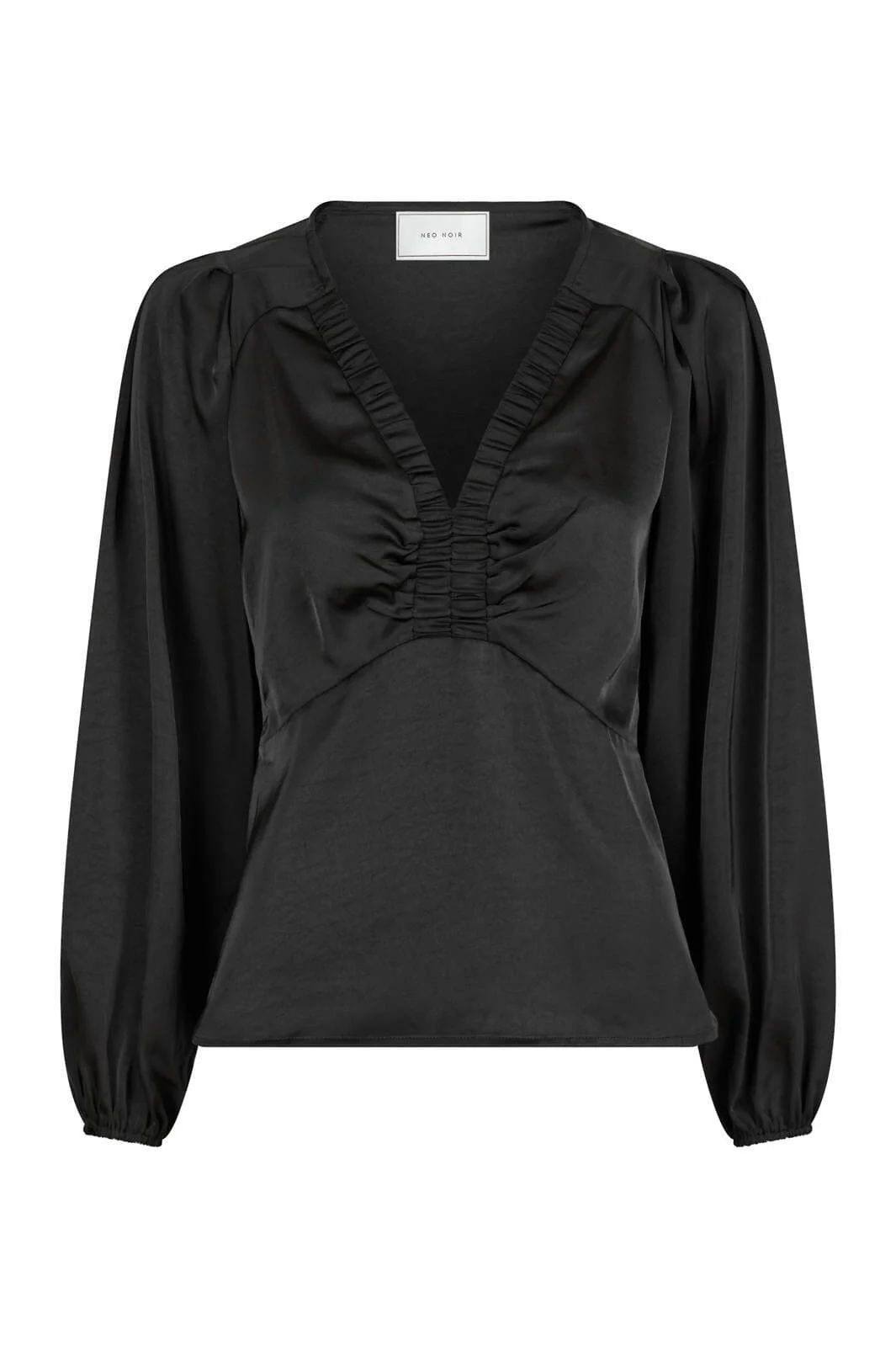 Neo Noir Istana Heavy Sateen Blouse