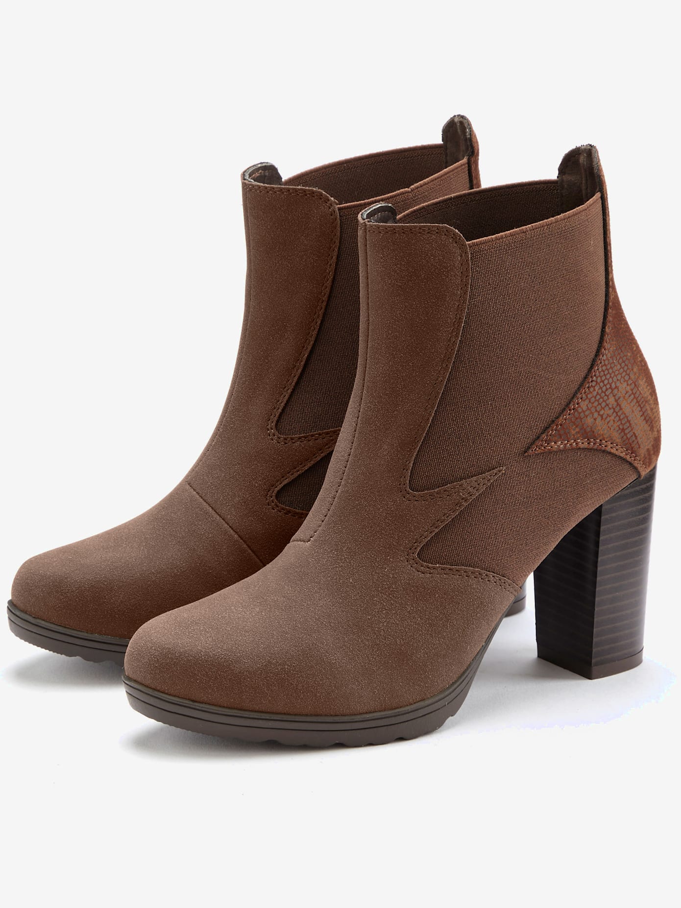 Bottines chelsea hauteur de talon confortable