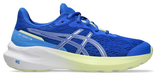 Chaussures Running Asics GT-1000 13 GS Bleu/Jaune Enfant