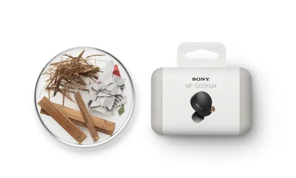 [OUTLET] - Sony WF-1000XM4 - Ægte trådløse øretelefoner med mik. - i øret - Bluetooth - aktiv støjfjerning - sort