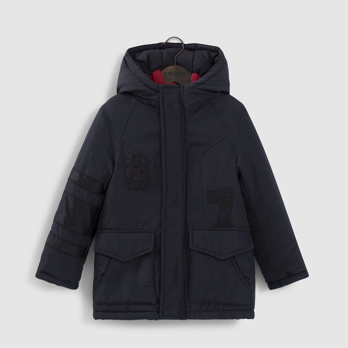IKKS JUNIOR<br>Parka de comprimento médio, 2 em 1, colete integrado