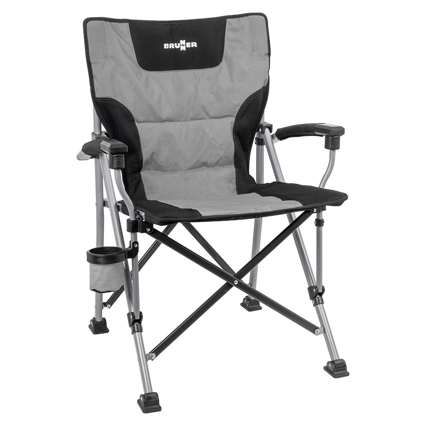 Brunner Raptor Compack vouwstoel - Black/Grey