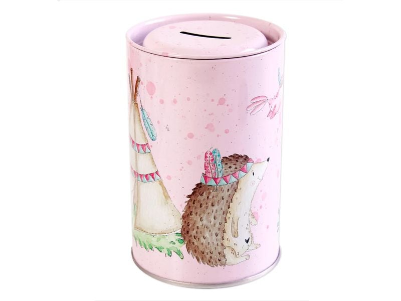 Grätz Spardose Kleine Abendteurerin Hase/Igel Sparkasse