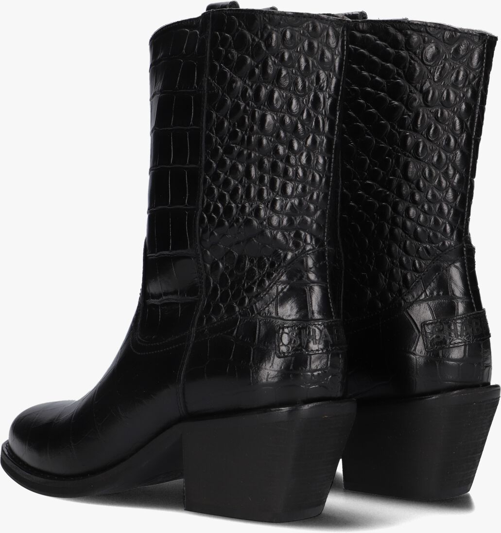 zwarte shabbies enkellaarsjes juul ankle boot