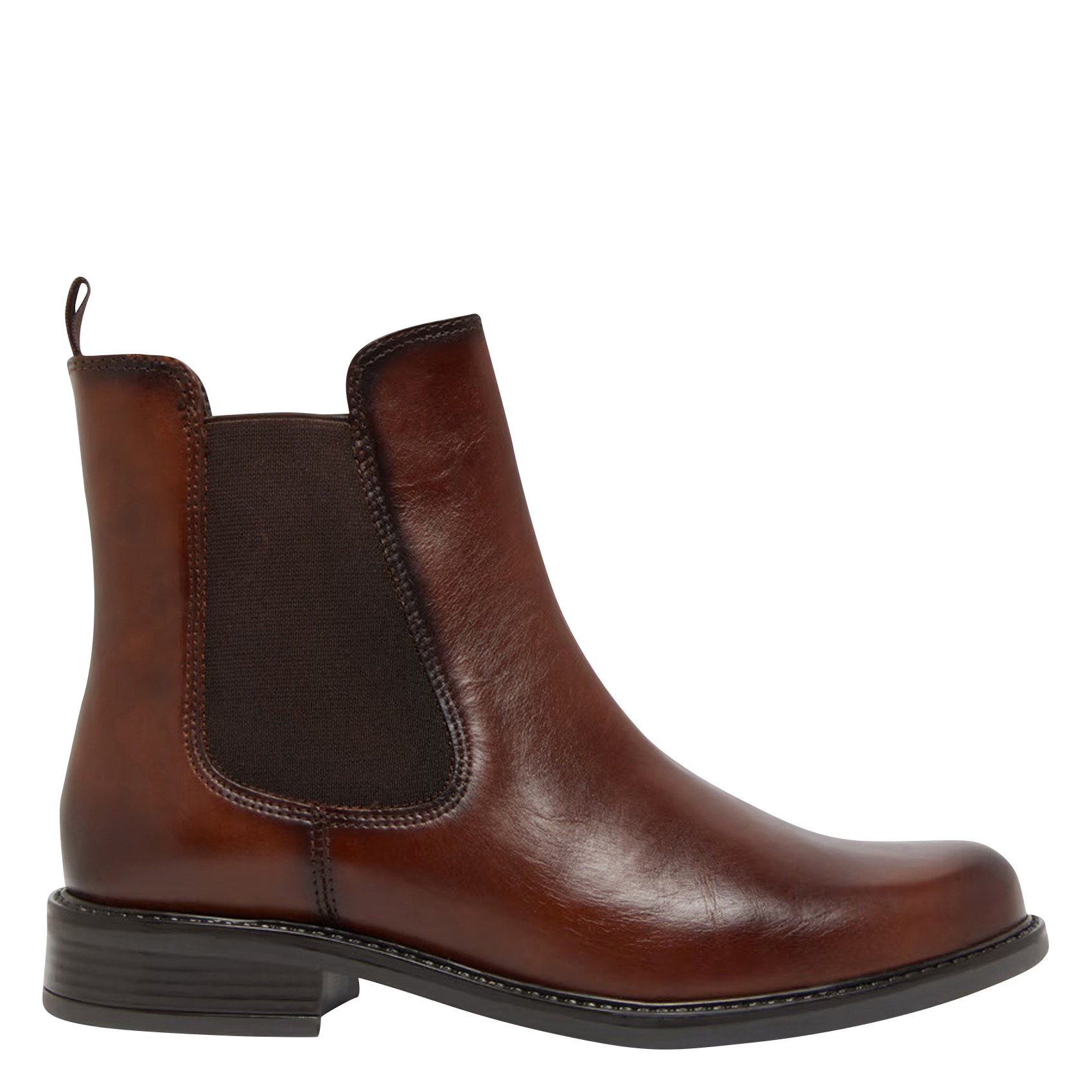 AUDRY - Bottines en cuir | Marron