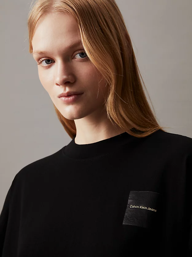 Camiseta Boyfriend com estampa nas costas