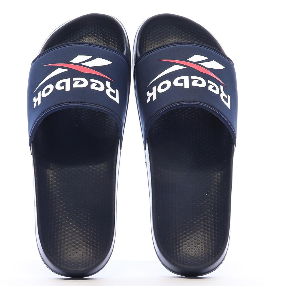 Reebok Claquettes Marine/Rouge Homme Reebok Fulgere