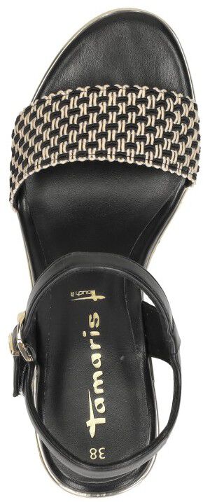 Tamaris Sandalen Hak zwart