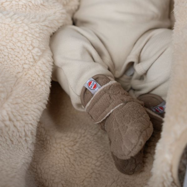 Lodger Folklore Fleece Slofjes Buffalo 3-6 Mnd