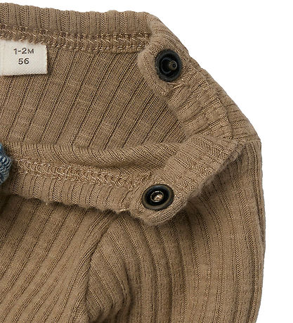 Lil' Atelier Body L/æ - Rib - NbmRajo - Versteinert Oak