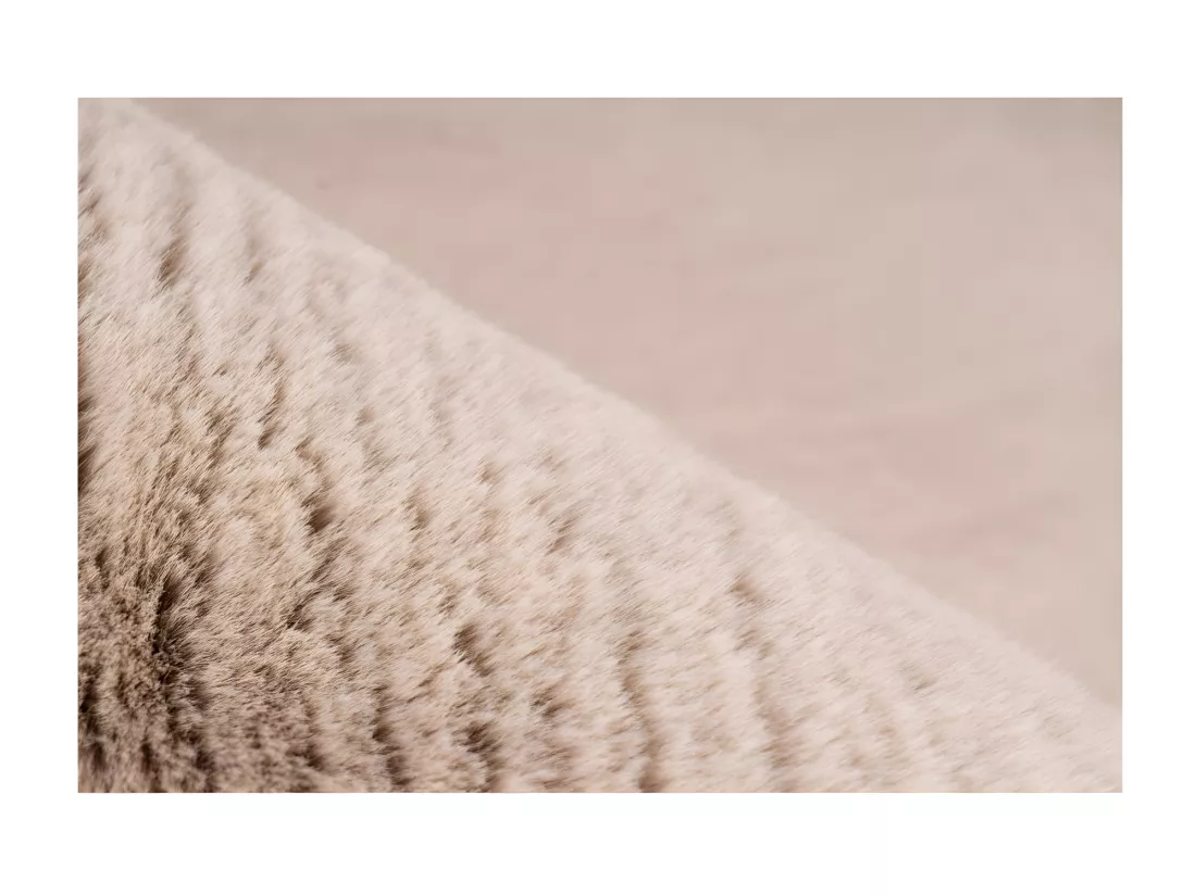 Tapis 290x200cm, design E009Y coloris beige - Confort et élégance pour votre intérieur