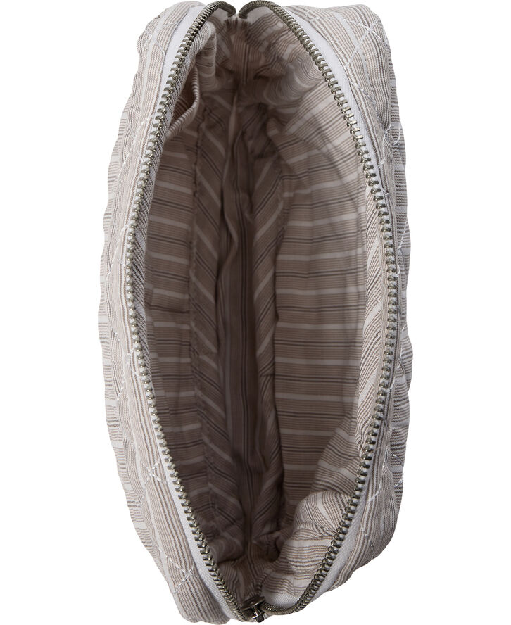 Magasin du Nord Collection Moira 3 G make up bag Beige Stripe