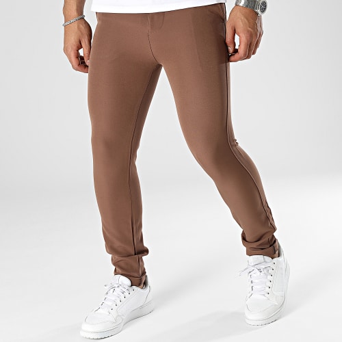 Pantalon Chino Marron