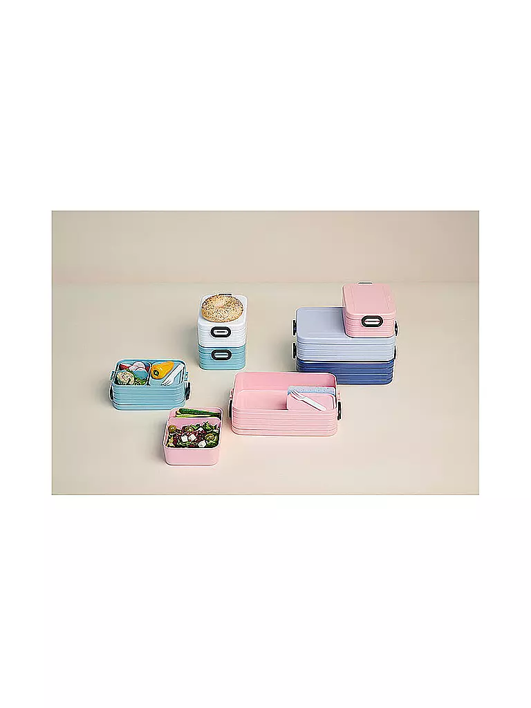 MEPAL Lunchbox BENTO Midi Take a Break 18,5x12cm Nordic Sage grün