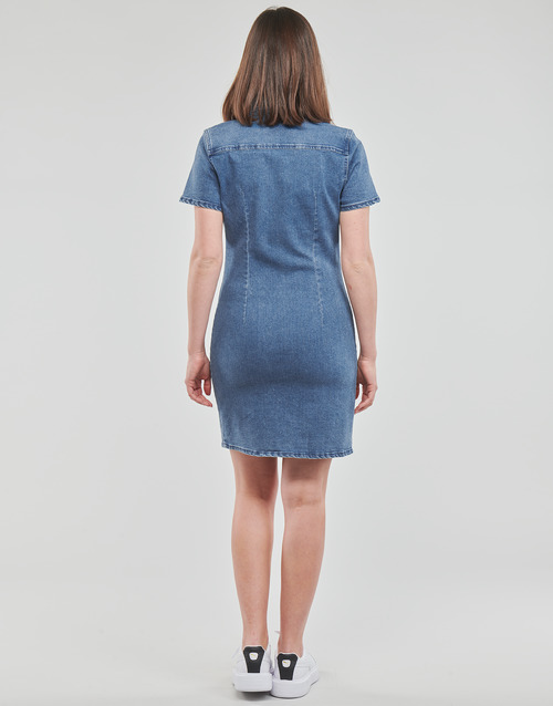 Noisy May - NMJOY  S/S DRESS MB NOOS - Bleu Medium