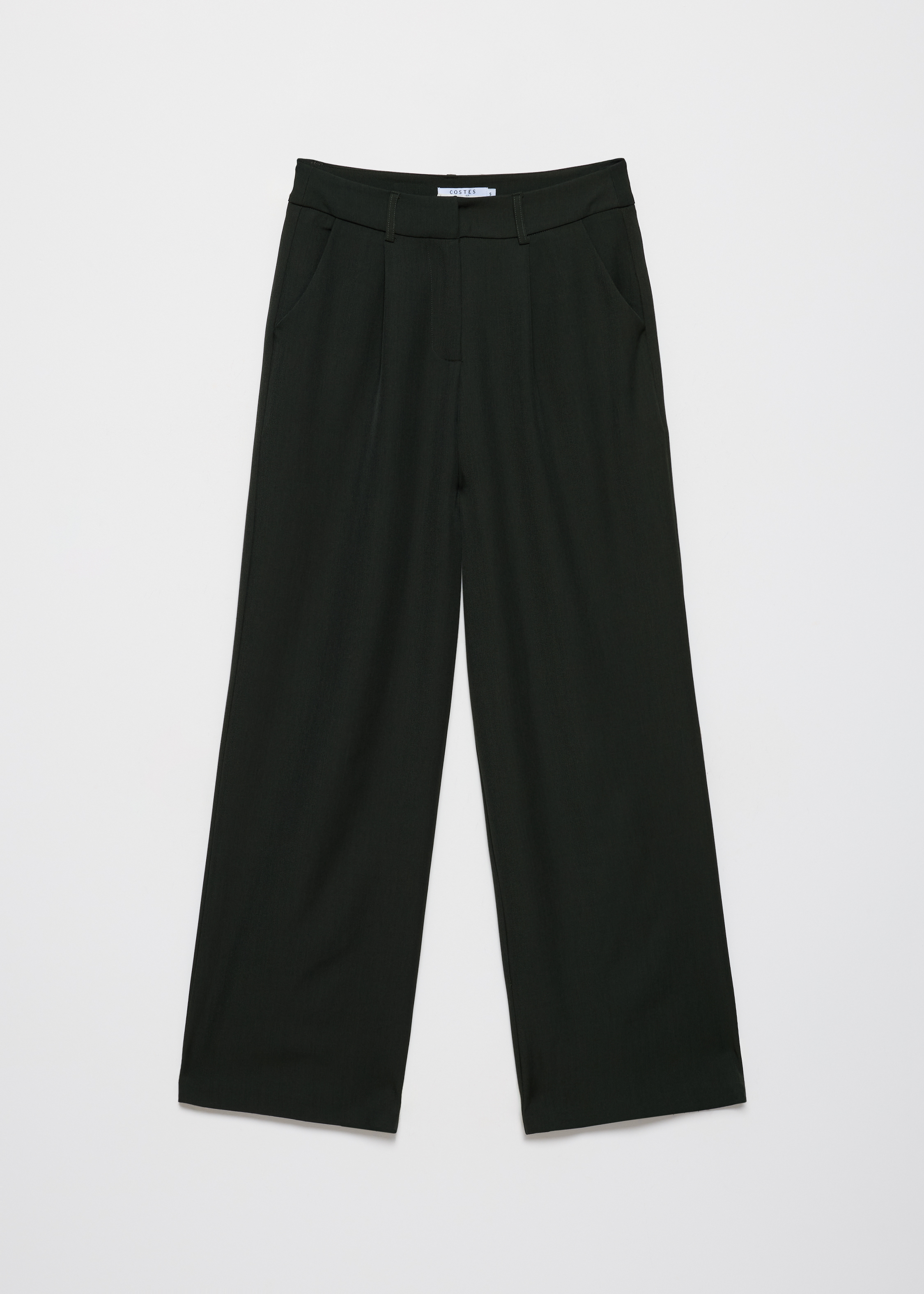 Pantalon met wide leg