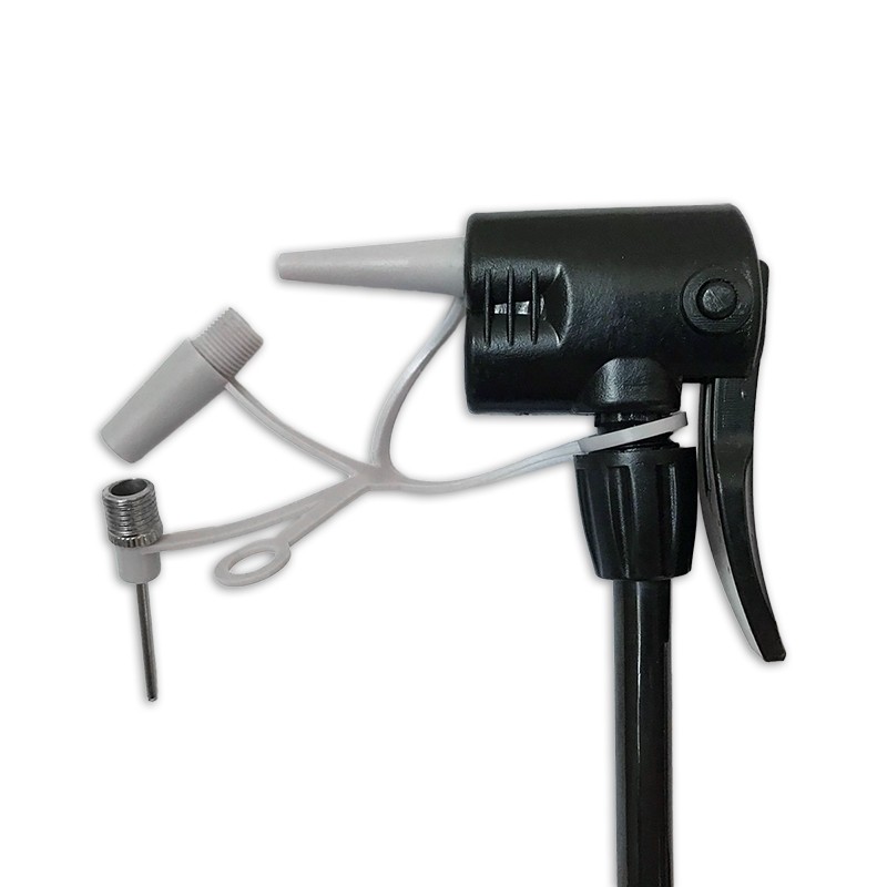Lynx Fodpumpe med Foldbar Base - 8 Bar - Hvid