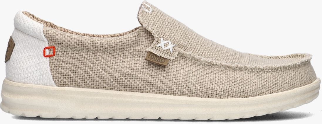 HEYDUDE witte heydude instappers mikka braided