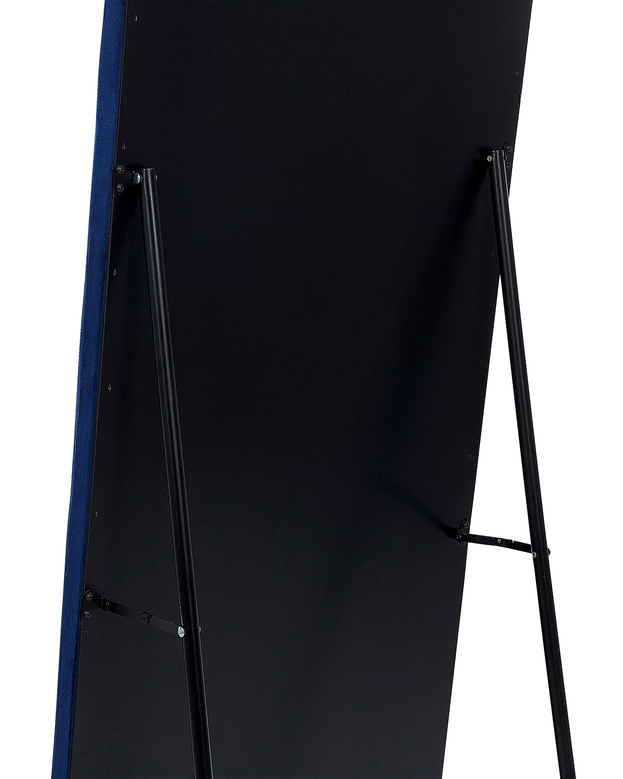 Staande spiegel ANSOUIS 150 cm Fluweel Marineblauw