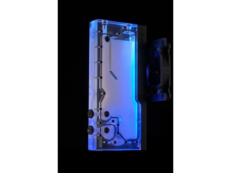 Phanteks Glacier R260, Vandblok, Sort, Transparent, Kasse