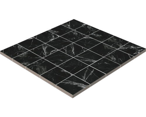MIRAVA mozaïek LUCCA Nero pol. 30 cm x 30 cm x 0,9 cm