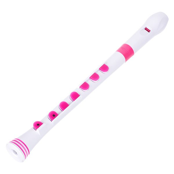 Nuvo Recorder+ Baroque white-pink