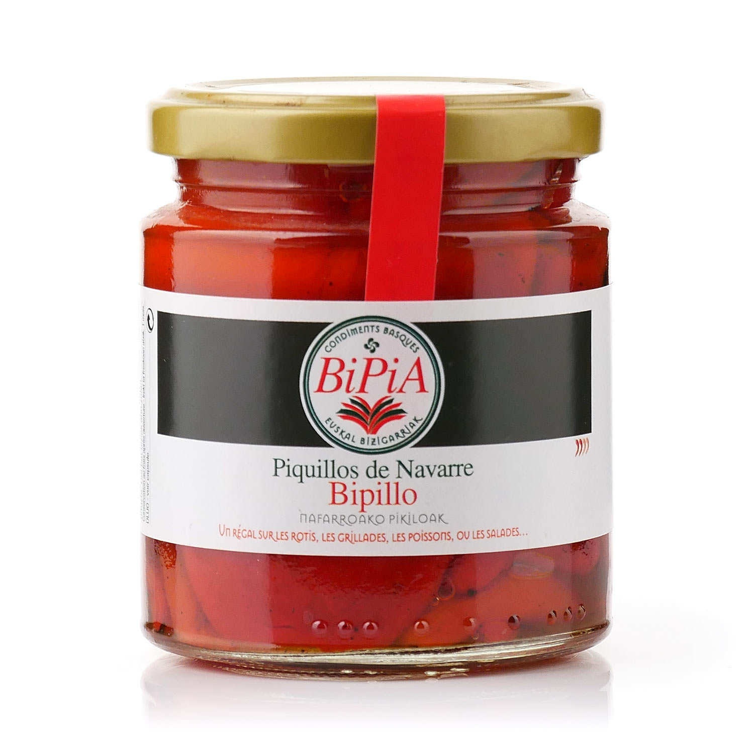 Piments doux piquillos de Navarre (Bipillo)