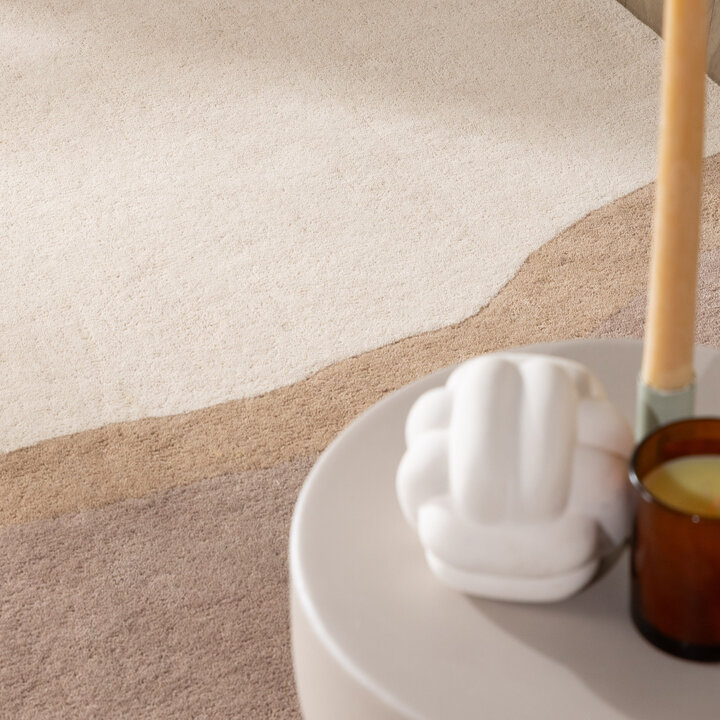 Wollen vloerkleed - Vienna Beige
